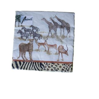 Serviettes Sav Animals